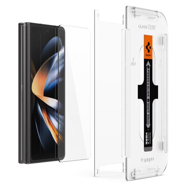 Spigen Glass EZ Fit 1 Pack-Samsung Galaxy Z Fold 4 (AGL05322) - Image 3