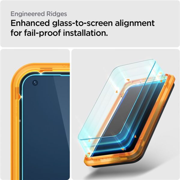 Spigen Glass AlignMaster 2 Pack Clear-Nothing Phone (1) (AGL05447) - Image 12