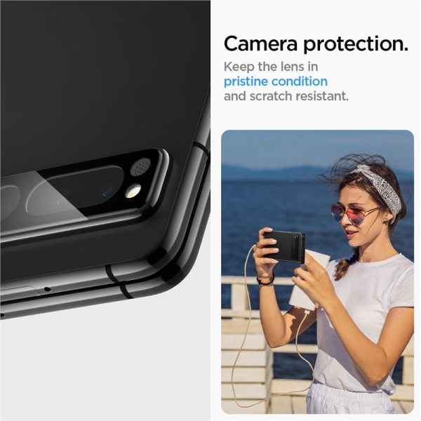 Spigen Glass EZ Fit Optik Pro 2 Pack Black-Google Pixel Fold (AGL06207) - Image 3