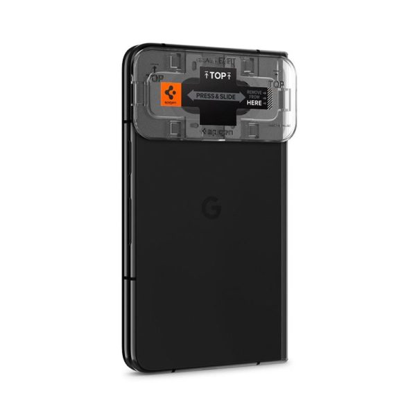 Spigen Glass EZ Fit Optik Pro 2 Pack Black-Google Pixel Fold (AGL06207) - Image 10