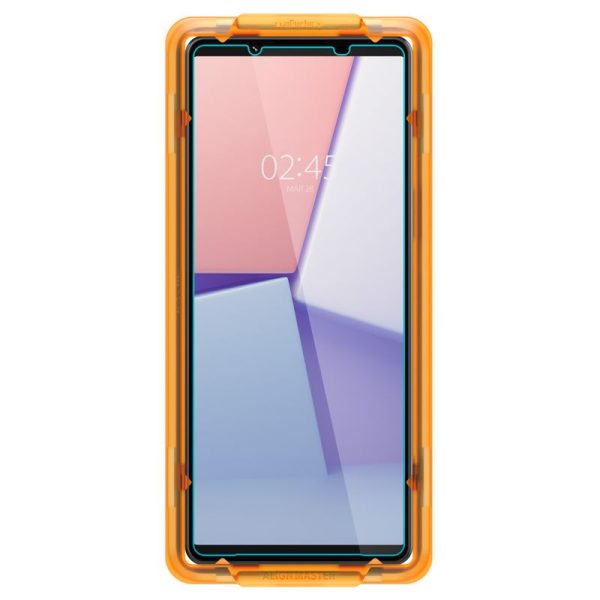 Spigen Glass tR Align Master 2 Pack-Sony Xperia 1 V (AGL06430) - Image 6