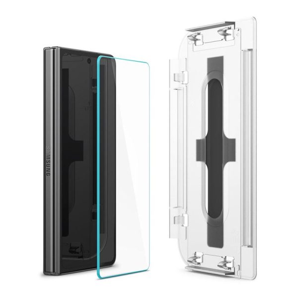 Spigen Glass tR EZ Fit Cover 2 Pack Transparency-Samsung Galaxy Z Fold 5 (AGL06523) - Image 12