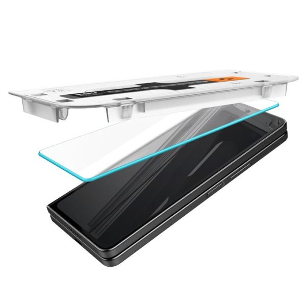 Spigen Glass tR EZ Fit Cover 2 Pack Transparency-Samsung Galaxy Z Fold 5 (AGL06523) - Image 14