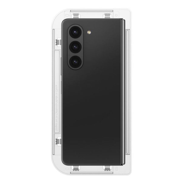 Spigen Glass tR EZ Fit Cover 2 Pack Transparency-Samsung Galaxy Z Fold 5 (AGL06523) - Image 15