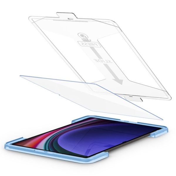 Spigen Glass tR EZ Fit 1 Pack-Samsung Galaxy Tab S9 Ultra (AGL06998) - Image 11