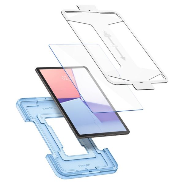 Spigen Glass tR EZ Fit 1 Pack-Samsung Galaxy Tab S10+/S9+ (AGL06999) - Image 8