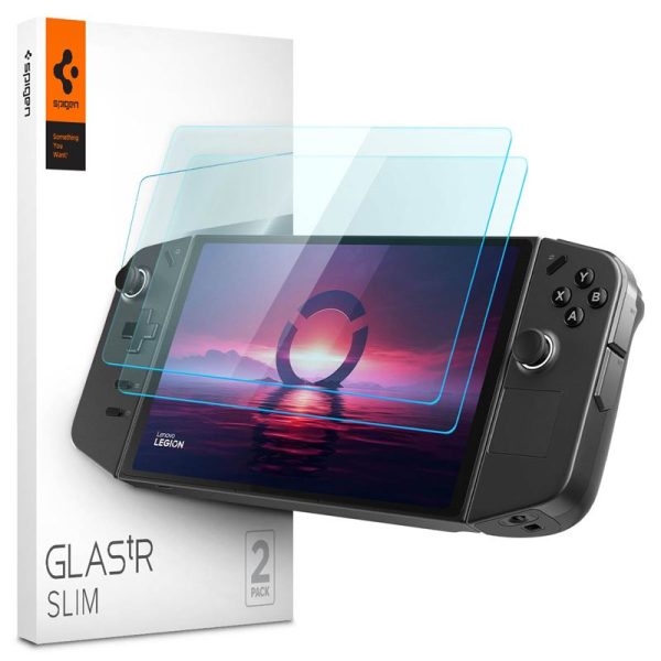 Spigen Glass tR Slim 2 Pack-Lenovo Legion Go (AGL07413) - Image 6