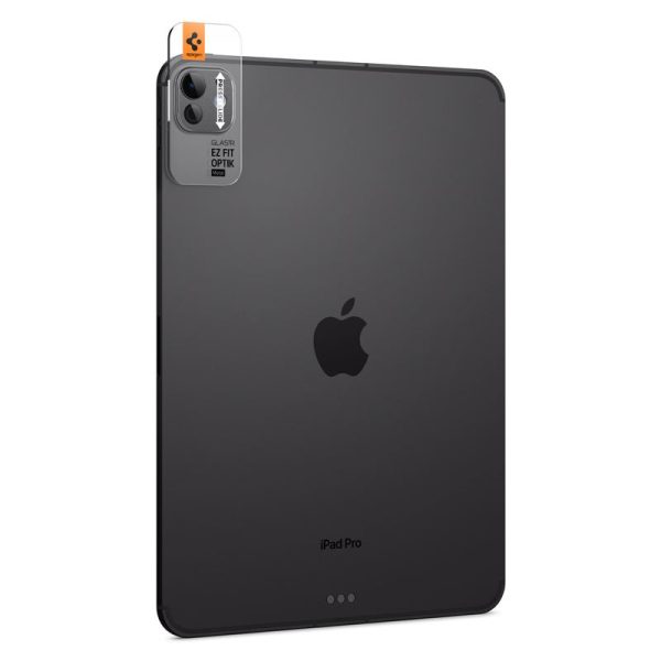 Spigen Glass tR EZ Fit Optik Metal 1 Pack Space Black-Apple iPad Pro 13" 2024 / iPad Pro 11" 2024 (AGL07791) - Image 5