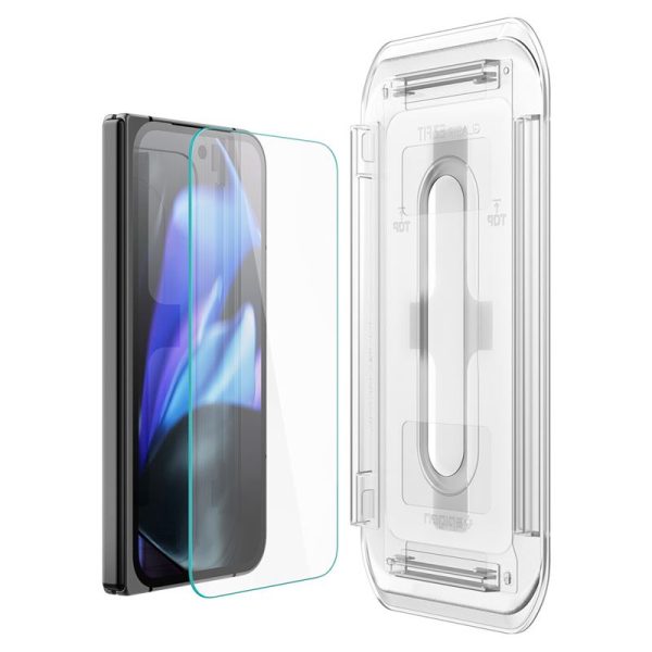 Spigen Glass tR EZ Fit (Cover 2 Pack) transparency-Google Pixel 9 Pro Fold (AGL07873) - Image 7