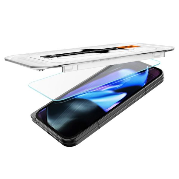 Spigen Glass tR EZ Fit (Cover 2 Pack) transparency-Google Pixel 9 Pro Fold (AGL07873) - Image 9