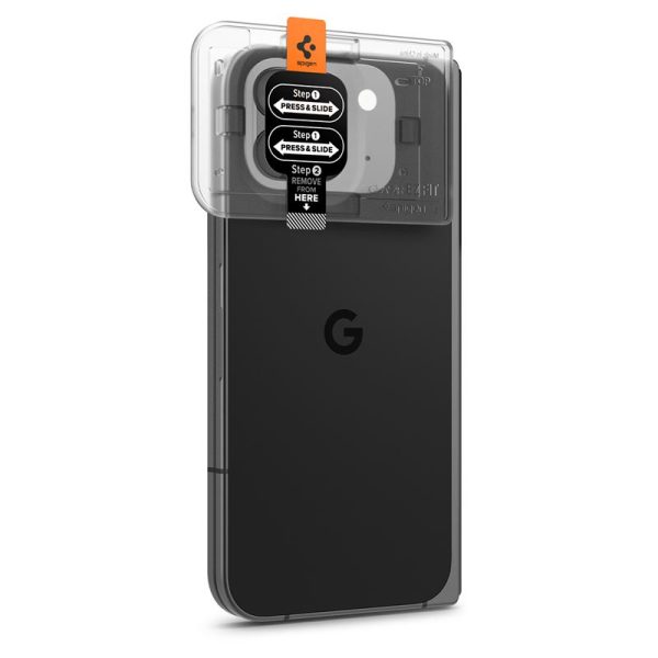 Spigen Glass tR EZ Fit Optik 2 Pack Crystal Clear-Google Pixel 9 Pro Fold (AGL08269) - Image 10