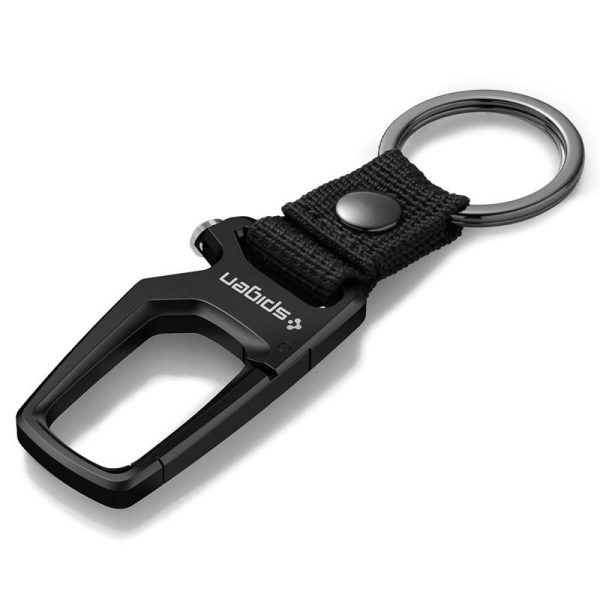 Spigen Carabiner With KeyRing 1 Pack Black (AHP06961) - Image 13