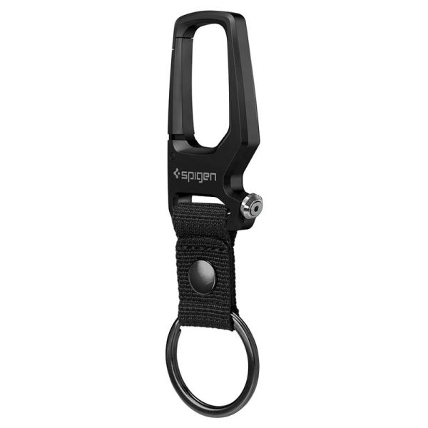 Spigen Carabiner With KeyRing 1 Pack Black (AHP06961) - Image 15