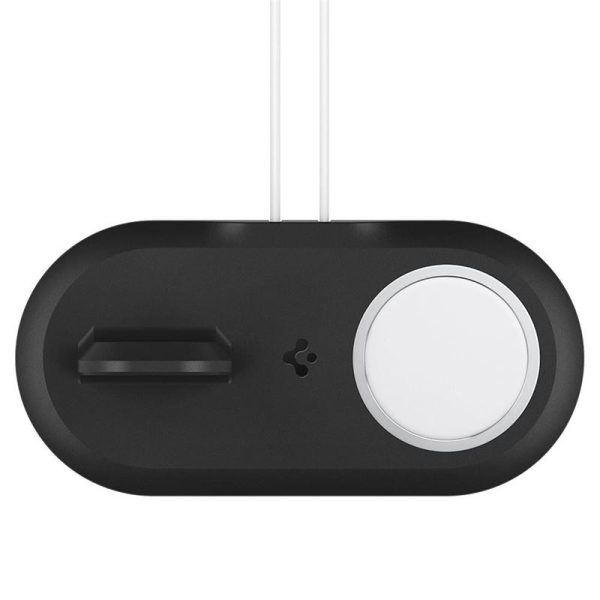 Spigen Magsafe Charger & Apple watch stand 2 in 1 Mag Fit Duo Black (AMP02796) - Image 14