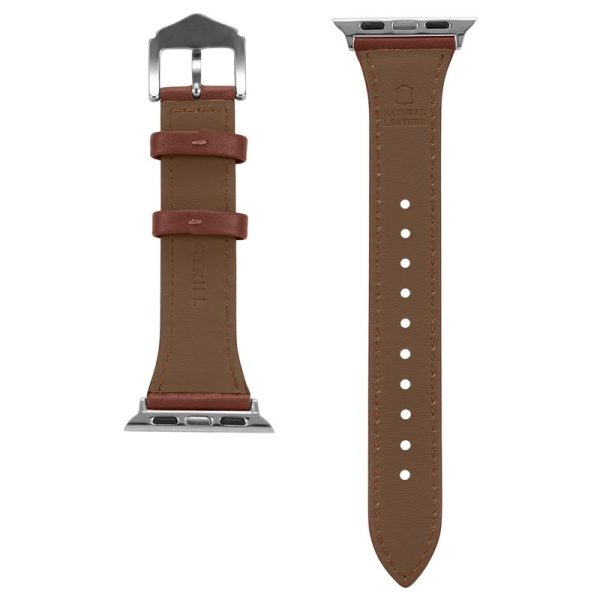 Spigen Kajuk Watch Band Chestnut-Apple Watch 41mm/40mm/38mm (AMP05442) - Image 8