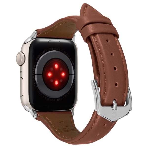 Spigen Kajuk Watch Band Chestnut-Apple Watch 41mm/40mm/38mm (AMP05442) - Image 11