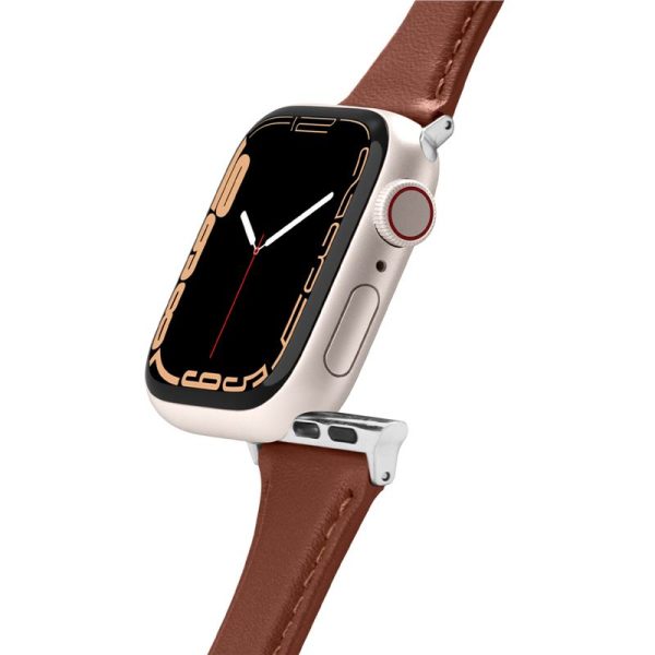 Spigen Kajuk Watch Band Chestnut-Apple Watch 41mm/40mm/38mm (AMP05442) - Image 12