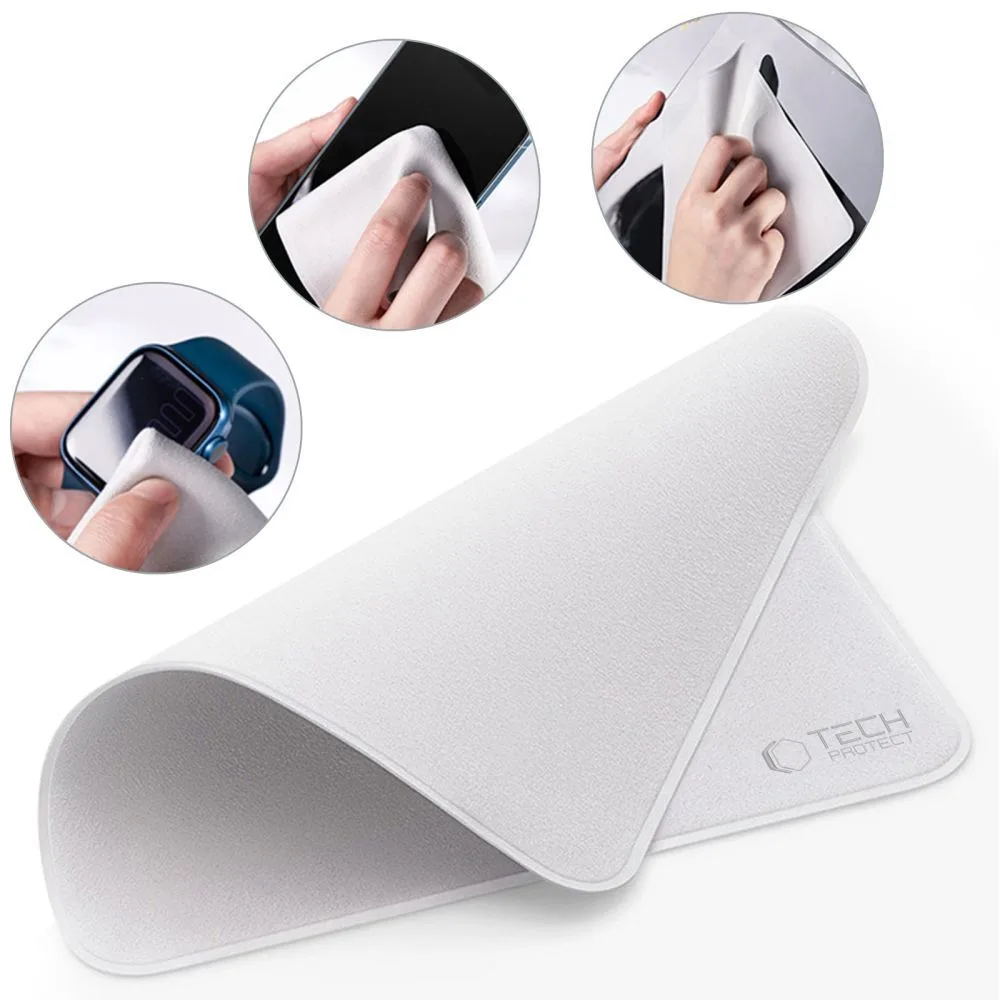 Πανάκι Καθαρισμού Οθόνης Tech-Protect Polishing Cloth 2-Pack Γκρι - Image 3