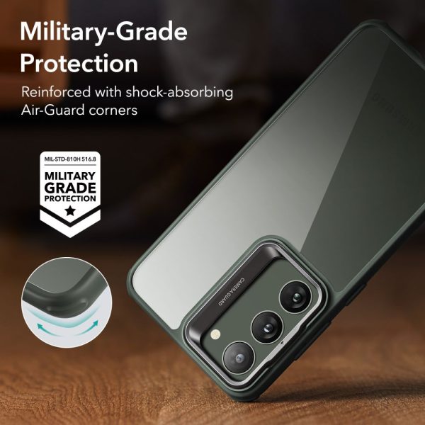 ESR CLASSIC KICKSTAND GALAXY S23+ PLUS CLEAR/GREEN - Image 4
