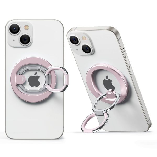 ESR HALOLOCK MAGNETIC MAGSAFE PHONE RING STAND PASTEL PINK - Image 2