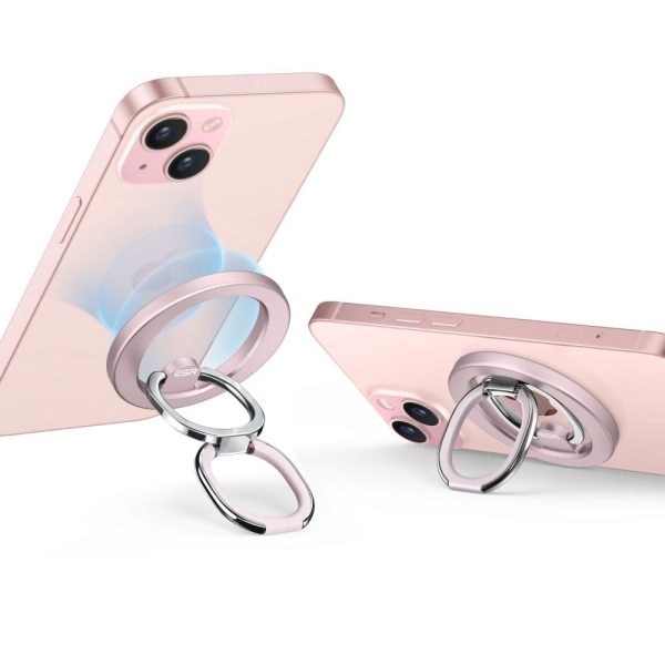 ESR HALOLOCK MAGNETIC MAGSAFE PHONE RING STAND PASTEL PINK - Image 9