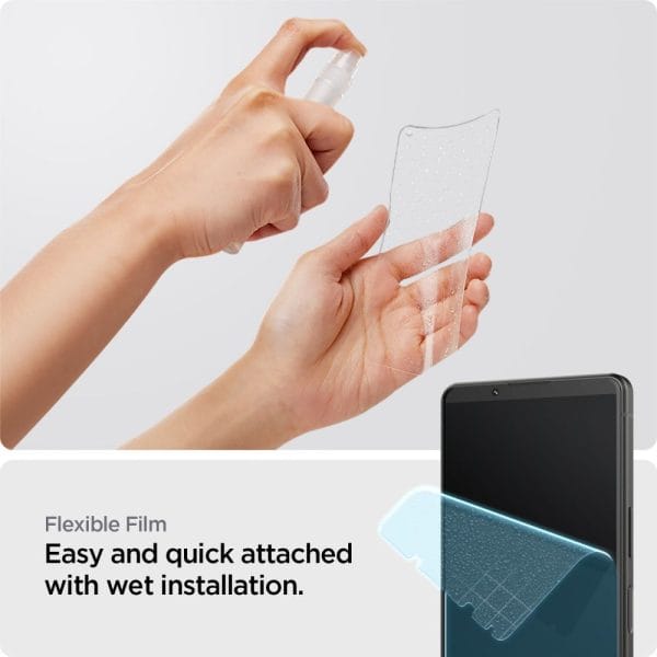 SPIGEN NEO FLEX 2-PACK SONY XPERIA 5 IV CLEAR (AFL05781) - Image 6