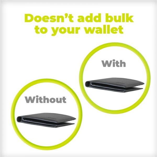 Mobile Origin Airtag Wallet Card Black (FRL-ATWC-BLK) - Image 8