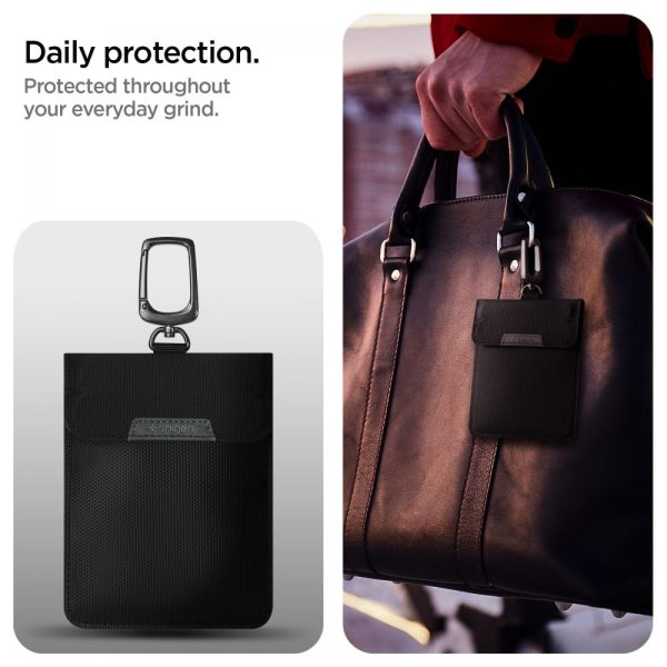 SPIGEN POUCH KEYLESS RFID SIGNAL BLOCKER BLACK (AFA03754) - Image 4