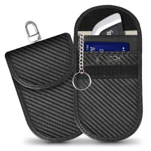 Θήκη Κλειδιών Αυτοκινήτου Tech-Protect KLR100 RFID Signal Blocker Carbon Black