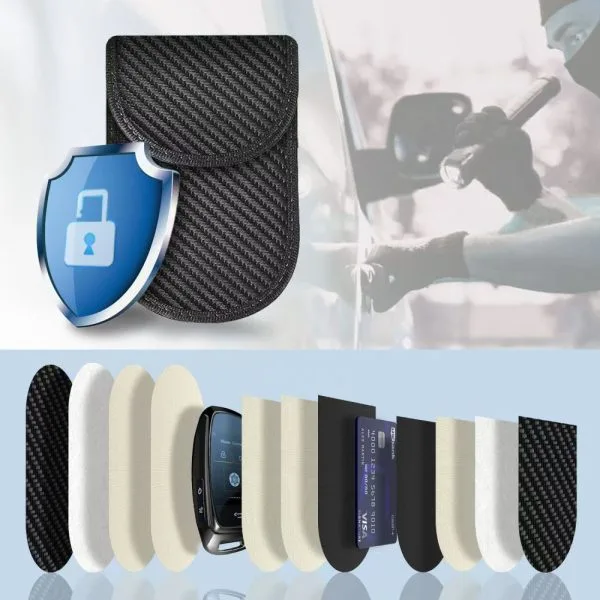 Θήκη Κλειδιών Αυτοκινήτου Tech-Protect KLR100 RFID Signal Blocker Carbon Black - Image 8