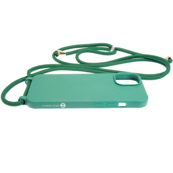 Mobile Origin Lanyard Case dark Green-Apple iPhone 14 (LYC-S-GRN-14) - Image 3