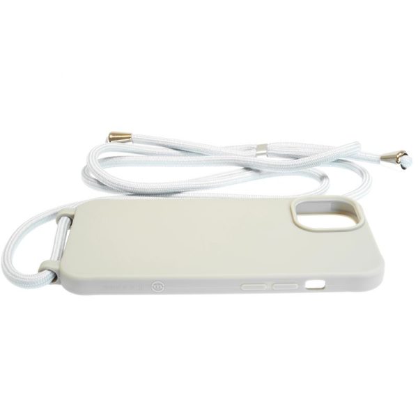 Mobile Origin Lanyard Case light Grey-Apple iPhone 14 (LYC-S-LGR-14) - Image 3