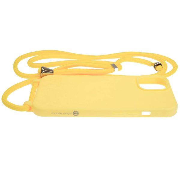 Mobile Origin Lanyard Case Yellow-Apple iPhone 14 (LYC-S-YLW-14) - Image 3