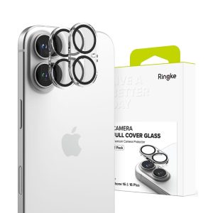 OS?ONA APARATU RINGKE CAMERA PROTECTOR 2-PACK IPHONE 16 / 16 PLUS CLEAR