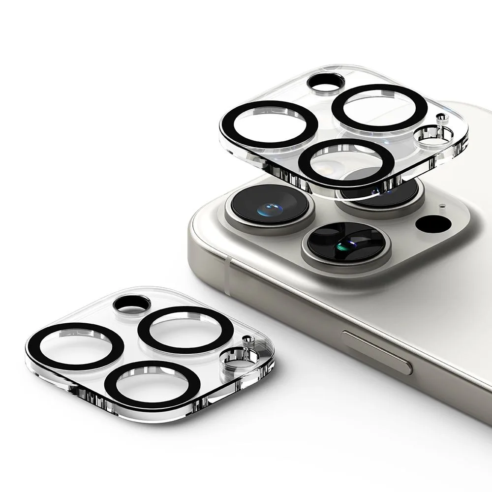 Προστασία Κάμερας iPhone 16 Pro / 16 Pro Max Ringke Camera Protector 2-Pack Clear - Image 3
