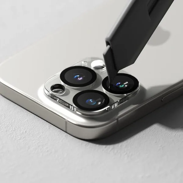 Προστασία Κάμερας iPhone 16 Pro / 16 Pro Max Ringke Camera Protector 2-Pack Clear - Image 5
