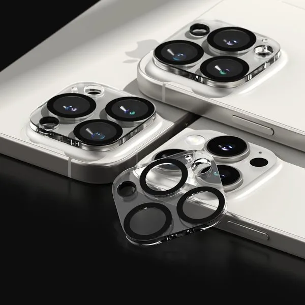 Προστασία Κάμερας iPhone 16 Pro / 16 Pro Max Ringke Camera Protector 2-Pack Clear - Image 7