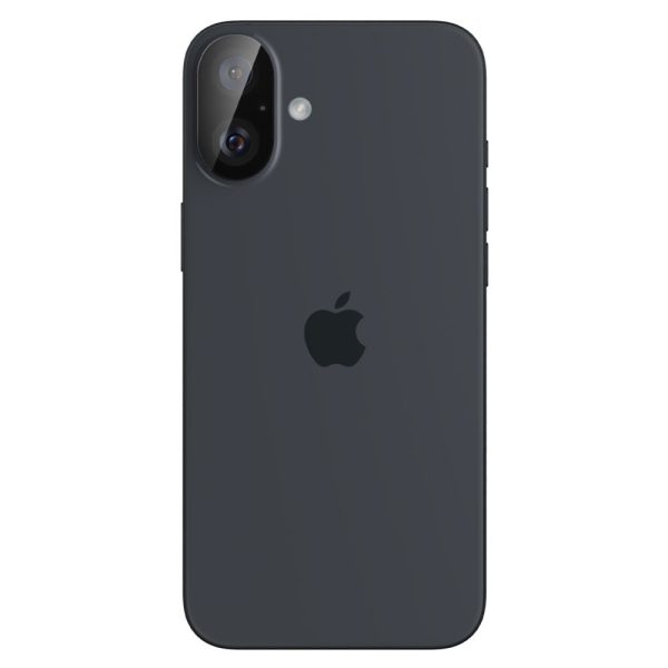 SPIGEN OPTIK GLAS.TR CAMERA PROTECTOR 2-PACK IPHONE 16 / 16 PLUS BLACK (AGL07922) - Image 2