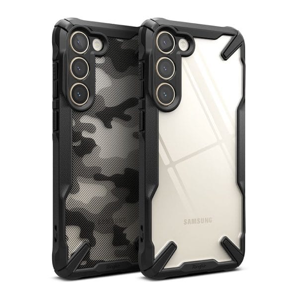 RINGKE FUSION X GALAXY S23+ PLUS CAMO BLACK - Image 4