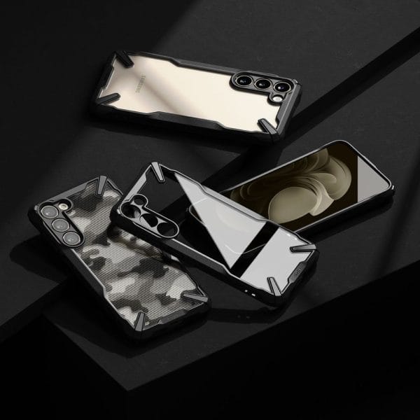 RINGKE FUSION X GALAXY S23+ PLUS CAMO BLACK - Image 5