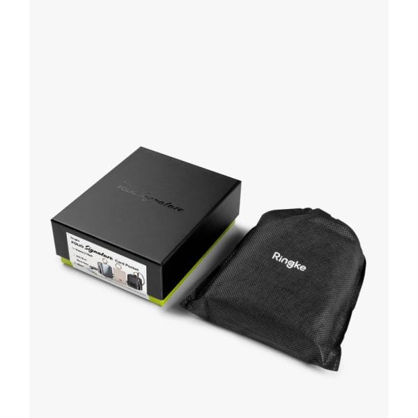 RINGKE SIGNATURE CARD POCKET GALAXY Z FLIP 4 BLACK - Image 14