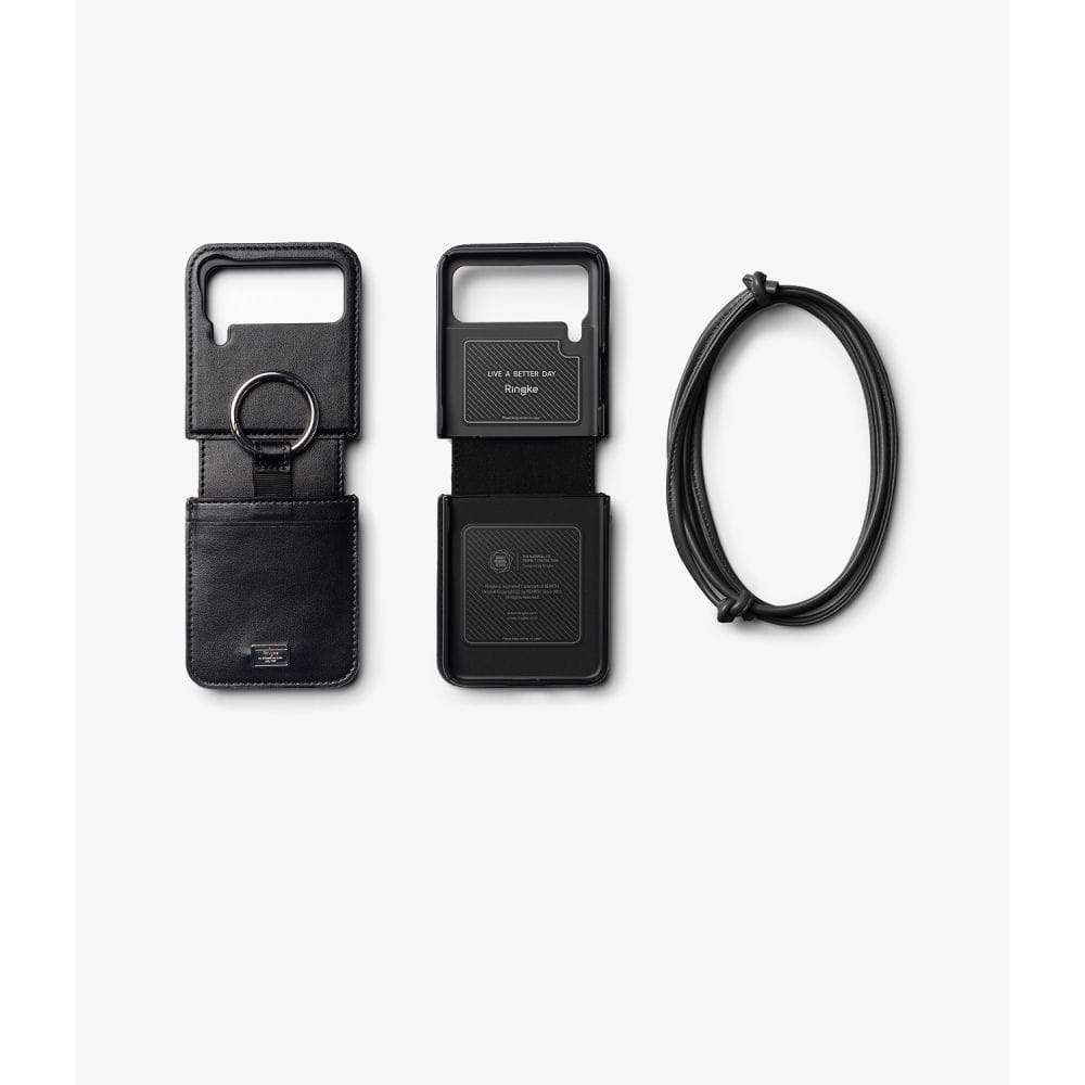 RINGKE SIGNATURE FOLIO GALAXY Z FLIP 4 BLACK - Image 3