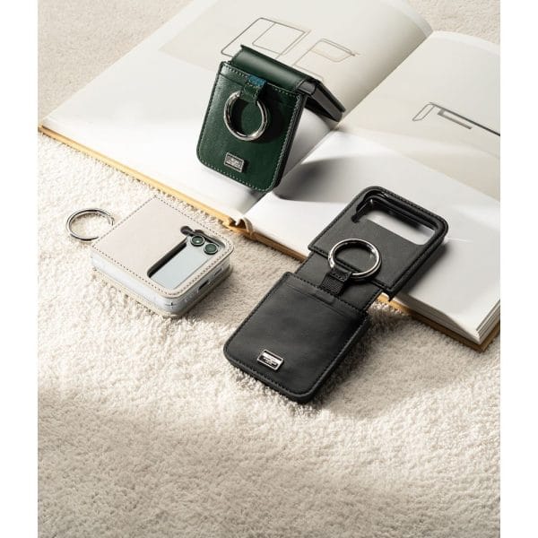 RINGKE SIGNATURE FOLIO GALAXY Z FLIP 4 BLACK - Image 9