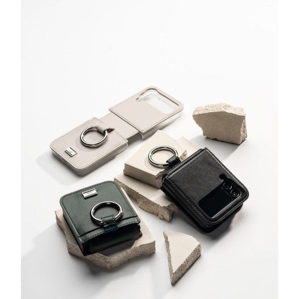 RINGKE SIGNATURE FOLIO GALAXY Z FLIP 4 DARK GREEN - Image 6