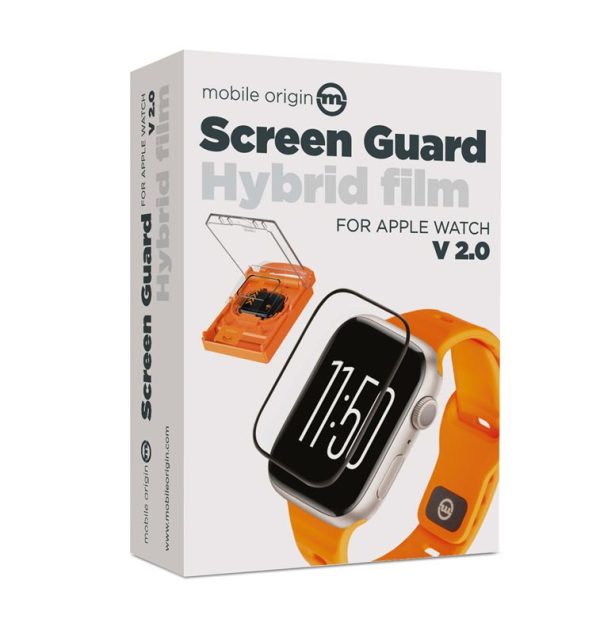 Mobile Origin Screen Guard Hybrid film-Apple Watch 6/5/4/SE 40mm (SGA-AW40) - Image 2