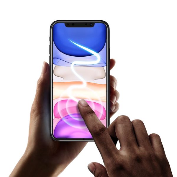 Mobile Origin Screen Guard iPhone 11 / iPhone XR with easy application (SGZ-i11) - Image 8