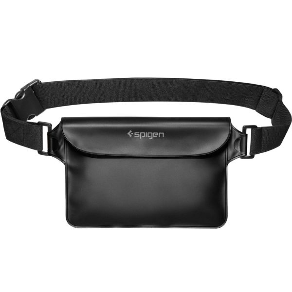 SPIGEN A621 UNIVERSAL WATERPROOF CASE & WAIST BAG BLACK (AMP04533) - Image 3