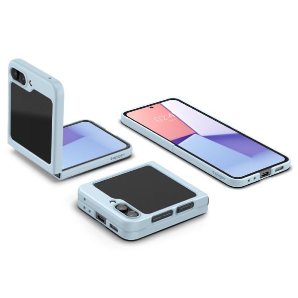 SPIGEN AIRSKIN GALAXY Z FLIP 5 MUTE BLUE (ACS06233) - Image 10