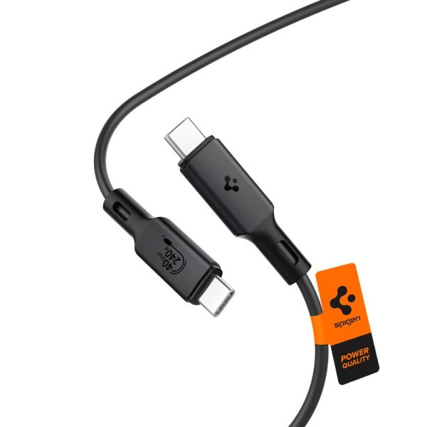 SPIGEN ARCWIRE PB2203 TYPE-C CABLE PD240W 120CM BLACK (ACA06840) - Image 3