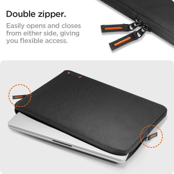 SPIGEN BASIC POUCH LAPTOP 13-14 BLACK (AFA07004) - Image 12